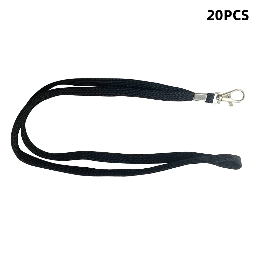 20pcs Durable Employe Neck Strap Student Name Clip Key Worker Holder Card Rope ID Badge Lanyard Lobster Clasp
20pcs Durable Employe Neck Strap Student Name Clip Key Worker Holder Card Rope ID Badge Lanyard Lobster Clasp