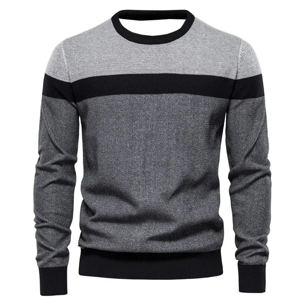 Men's Winter Sweater Striped O Neck Long Sleeve New Knit Tops Casual Pullovers Knitwears Sweatshirts Sweaters Male Clothing
Men's Winter Sweater Striped O Neck Long Sleeve New Knit Tops Casual Pullovers Knitwears Sweatshirts Sweaters Male Clothing