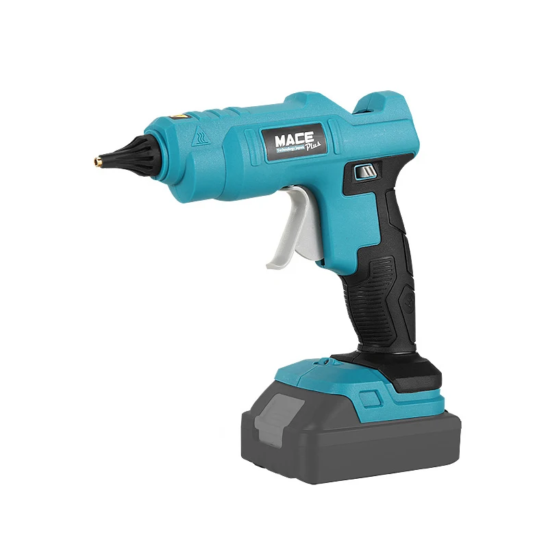 DIY Electric Glue Gun 18V Battery DIY Hot Melt Welding Hot Air Gun Anti-scald Nozzle with 11mm Sticks
DIY Electric Glue Gun 18V Battery DIY Hot Melt Welding Hot Air Gun Anti-scald Nozzle with 11mm Sticks