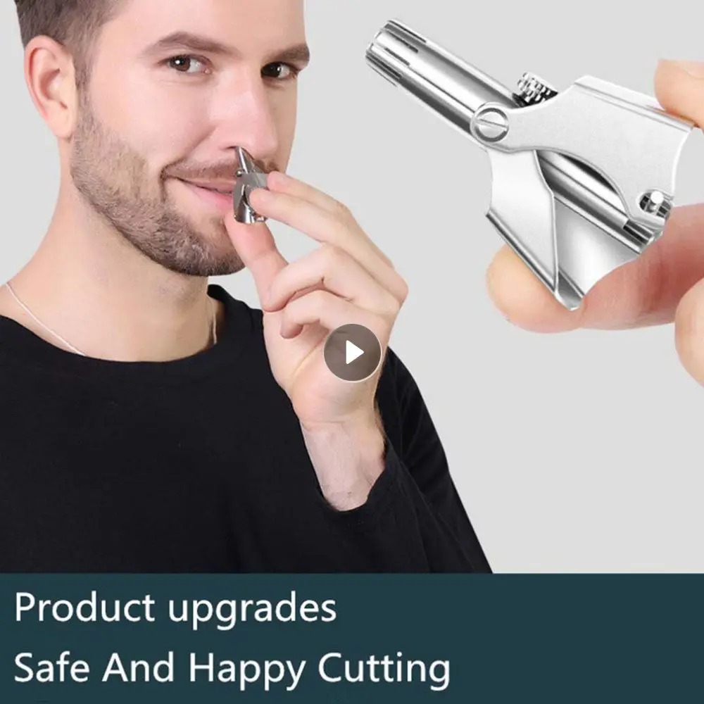 Men Portable Design Highly Recommended Washable Nose Trimmer Ergonomic Revolutionary Vibrissa Razor Durable Stainless Steel
Men Portable Design Highly Recommended Washable Nose Trimmer Ergonomic Revolutionary Vibrissa Razor Durable Stainless Steel
