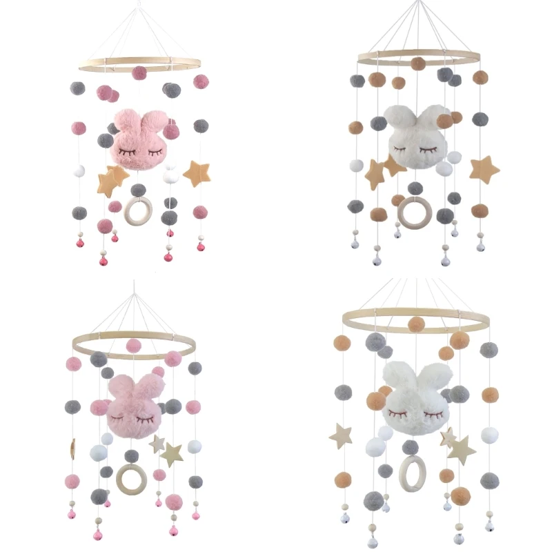 Baby Rabbit Mobile Toy Hanging Rattle Toy Newborns Educational Rattle Ornament Toy Bedbell Rattle Stroller Decorations
Baby Rabbit Mobile Toy Hanging Rattle Toy Newborns Educational Rattle Ornament Toy Bedbell Rattle Stroller Decorations