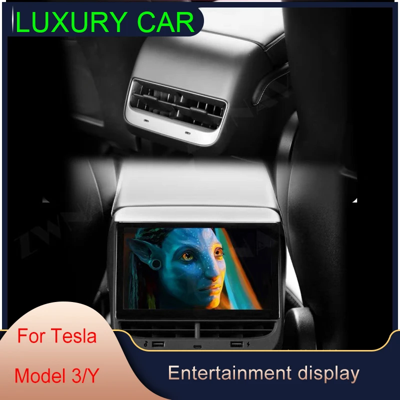 7 Inch For Tesla Model 3/Y Air Multimedia IPS Rear Seat Entertainment Screen Wireless Carplay Climate Monitor AC Panel Controlle
7 Inch For Tesla Model 3/Y Air Multimedia IPS Rear Seat Entertainment Screen Wireless Carplay Climate Monitor AC Panel Controlle