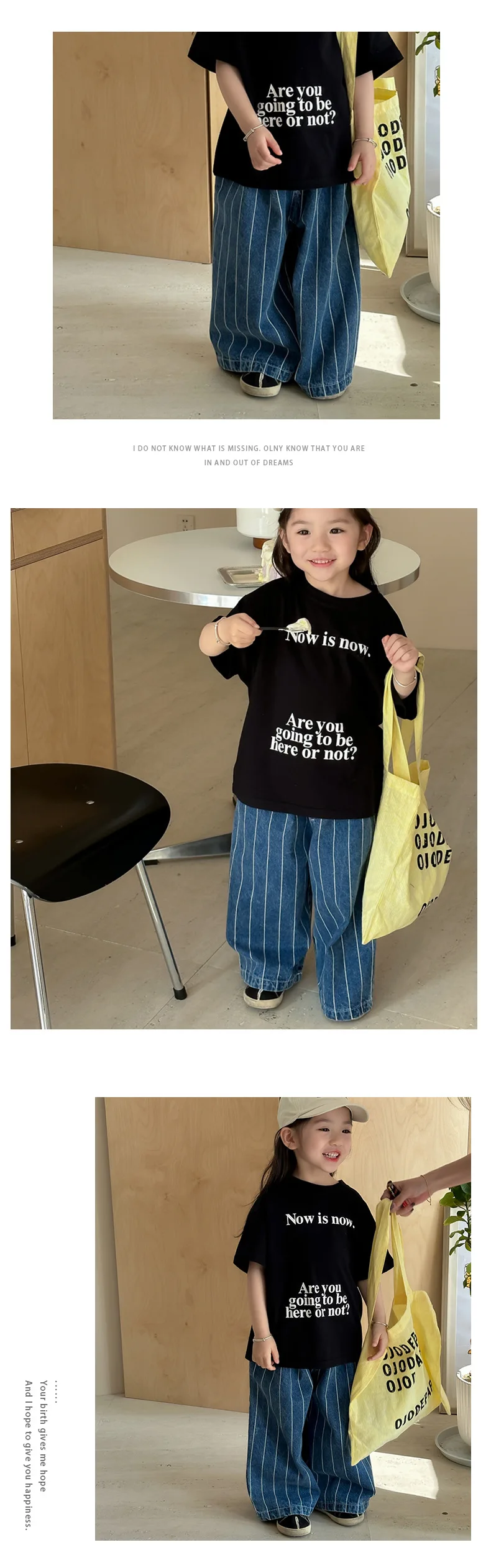 2025 Spring New Children Striped Denim Trousers Baby Boys Casual Pants Toddler Girls Wide Leg Pants Kids Fashion Loose Jeans 10 Sf926f84fe11346998bd59e975784b00fr