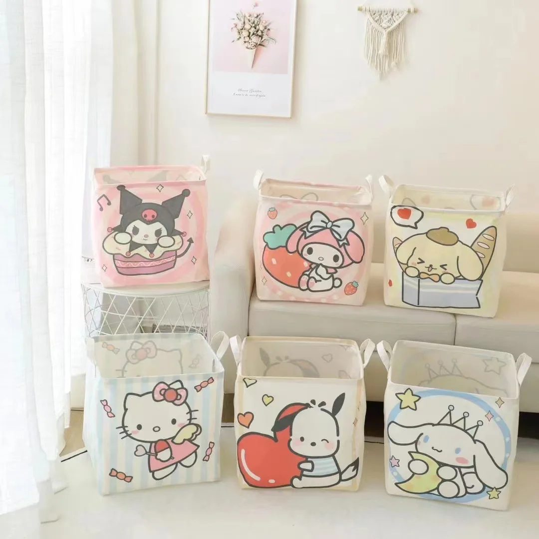 Creative Sanrio Pochacco Foldable Storage Basket Cartoon Anime Cinnamoroll Kuromi Dirty Cloth Basket Portable Storage Basket
Creative Sanrio Pochacco Foldable Storage Basket Cartoon Anime Cinnamoroll Kuromi Dirty Cloth Basket Portable Storage Basket