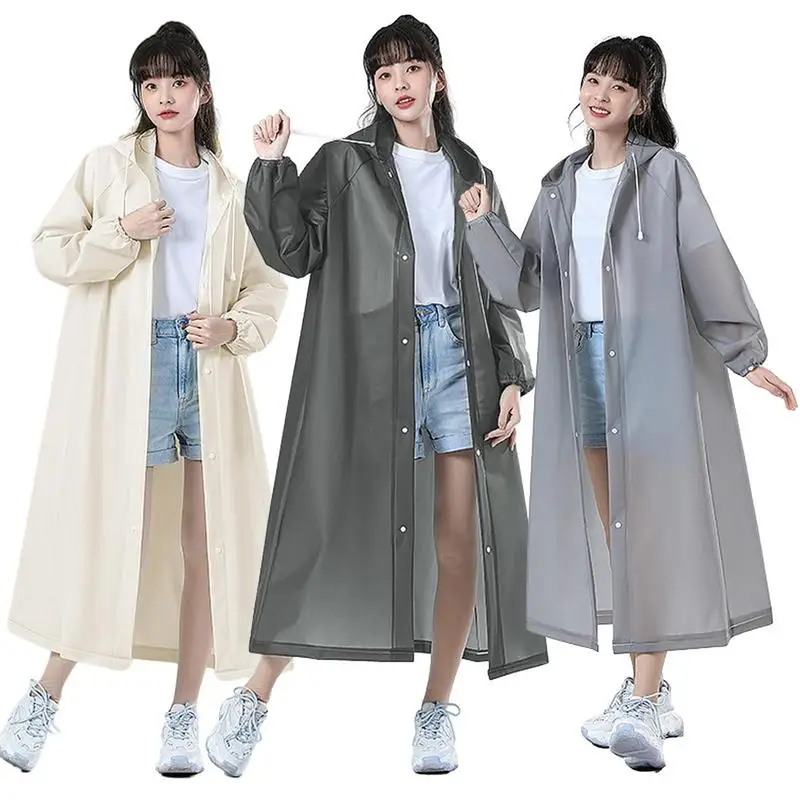 Rain Coat Poncho Hooded Rain Coat Women Men Impermeable Thickened Waterproof Raincoat Tourism Outdoor Hiking Rain Ponch Raincoat 
Rain Coat Poncho Hooded Rain Coat Women Men Impermeable Thickened Waterproof Raincoat Tourism Outdoor Hiking Rain Ponch Raincoat