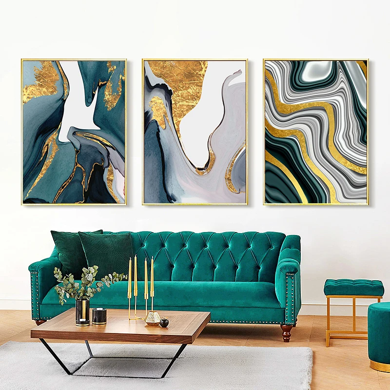 Abstract Texture Poster and Prints Green Golden Wall Art Canvas Painting Modern Modular Picture For Living Room Home Decoration
Abstract Texture Poster and Prints Green Golden Wall Art Canvas Painting Modern Modular Picture For Living Room Home Decoration
