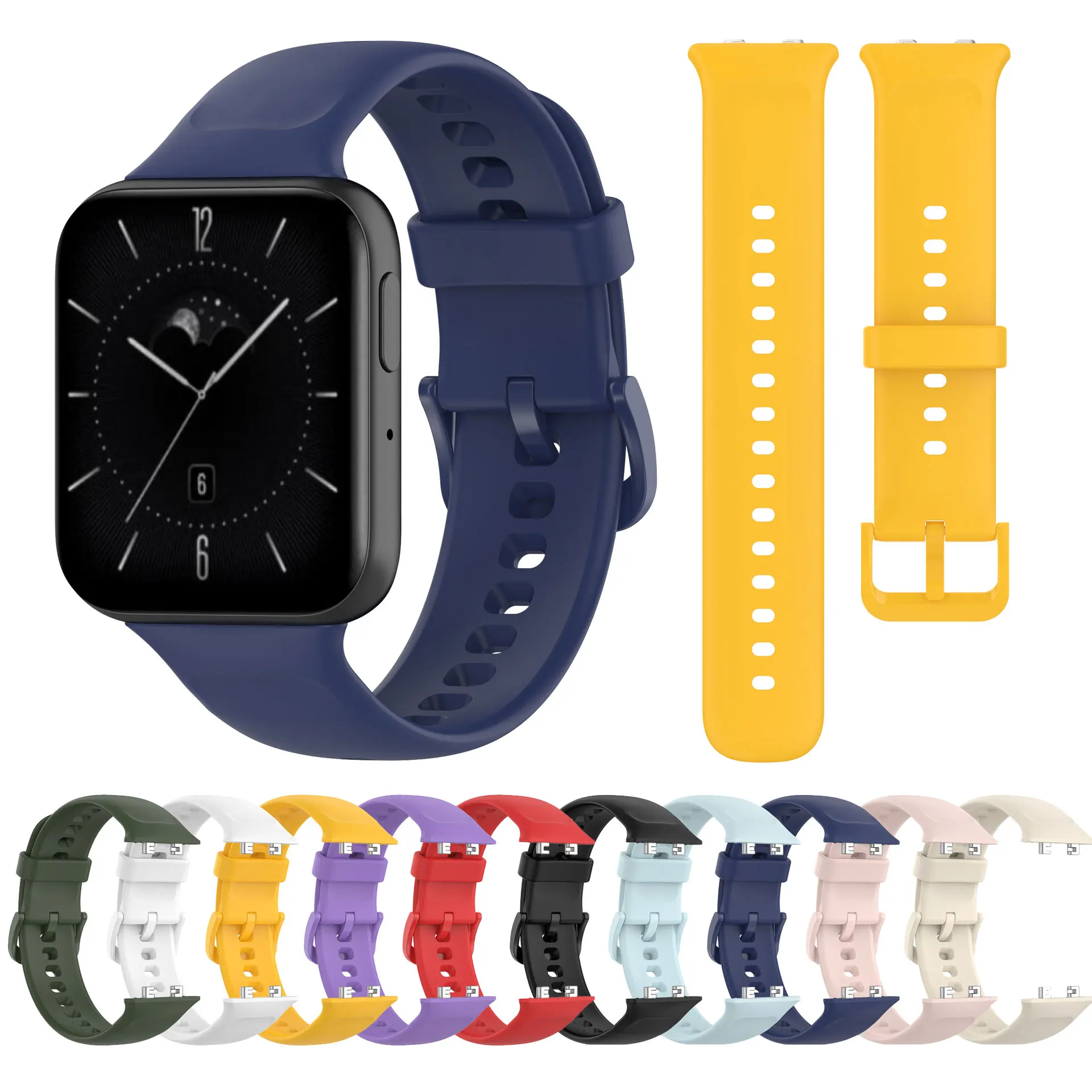1PC Silicone Strap Band For OPPO Watch 3 3 pro Sport Replacement Band Wristbands For OPPO Watch SE Bracelet Belt Watch Correa
1PC Silicone Strap Band For OPPO Watch 3 3 pro Sport Replacement Band Wristbands For OPPO Watch SE Bracelet Belt Watch Correa