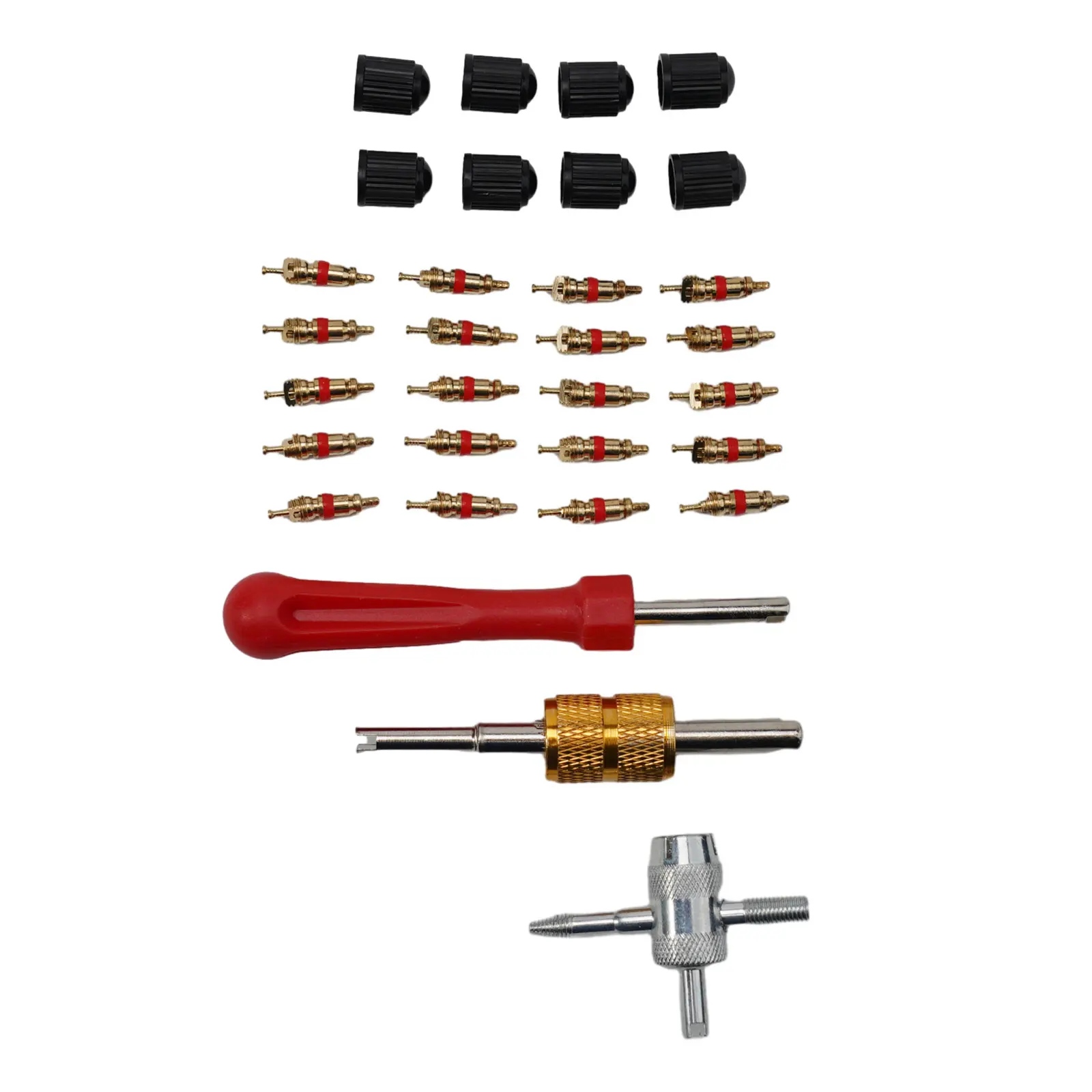Universal Car Tire Valve Stem Core Remover Screwdriver Repair Tools Kit Fits Most Vehicles Essential for Tire Work
Universal Car Tire Valve Stem Core Remover Screwdriver Repair Tools Kit Fits Most Vehicles Essential for Tire Work