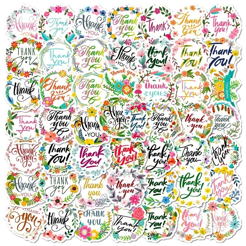 10/30/50PCS Cute Thank You PVC Sticker Aesthetic Decoration Scrapbooking Sketchbook Korean Stationery School Supplies for Kids
10/30/50PCS Cute Thank You PVC Sticker Aesthetic Decoration Scrapbooking Sketchbook Korean Stationery School Supplies for Kids