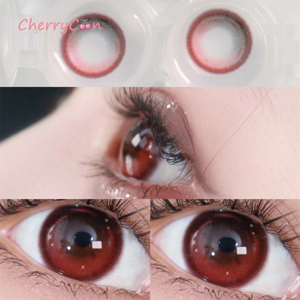 Новые популярные контактные линзы CherryCon льно-серого цвета, цветные мягкие для глаз, контактные линзы для больших красивых зрачков, для близорукости, градусы 2 цветов
Новые популярные контактные линзы CherryCon льно-серого цвета, цветные мягкие для глаз, контактные линзы для больших красивых зрачков, для близорукости, градусы 2 цветов
