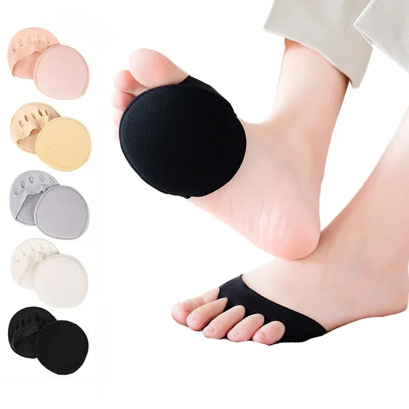 High Heels Half Insoles Calluses Corns Foot Pain Care Absorbs Shock Socks Toe Pad Inserts Five Toes Forefoot Pads for Women Girl
High Heels Half Insoles Calluses Corns Foot Pain Care Absorbs Shock Socks Toe Pad Inserts Five Toes Forefoot Pads for Women Girl