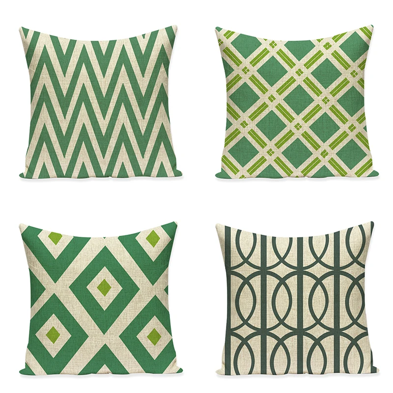 Подушка из хлопка с зеленым геометрическим рисунком для стула, дивана для взрослых на день рождения, декоративные подушки для домашнего декора
Подушка из хлопка с зеленым геометрическим рисунком для стула, дивана для взрослых на день рождения, декоративные подушки для домашнего декора