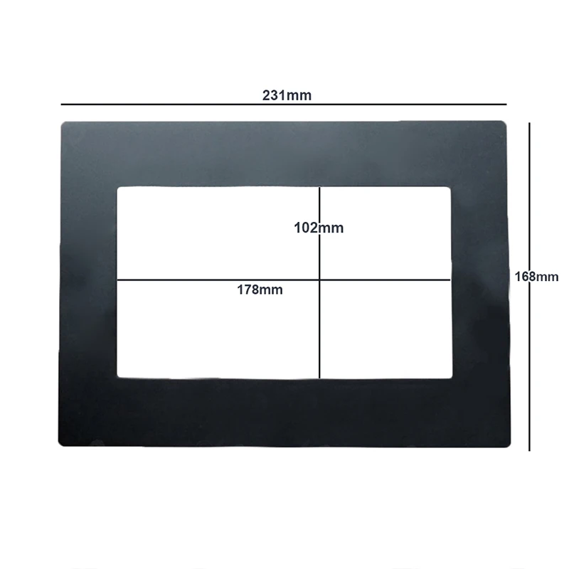 178*102mm Internal Car Frame Plastic Universal 2Din Auto Radio/player Frame Car Decoration Accessories Panel Without Gap
178*102mm Internal Car Frame Plastic Universal 2Din Auto Radio/player Frame Car Decoration Accessories Panel Without Gap
