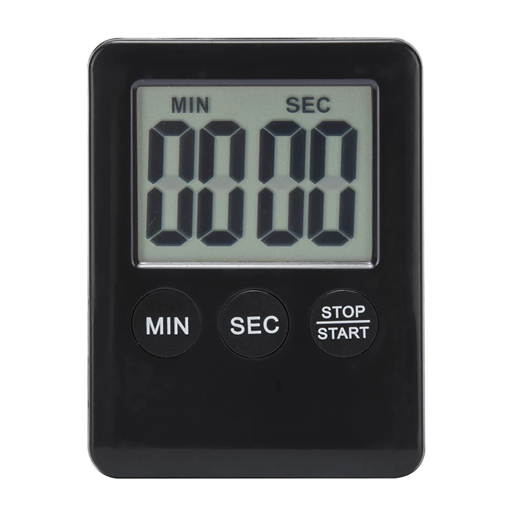 Stopwatch Digital Timer By The Alarm Practical To Use 1.5V Battery Easy-to-read Scale End Time LCD Display New
Stopwatch Digital Timer By The Alarm Practical To Use 1.5V Battery Easy-to-read Scale End Time LCD Display New