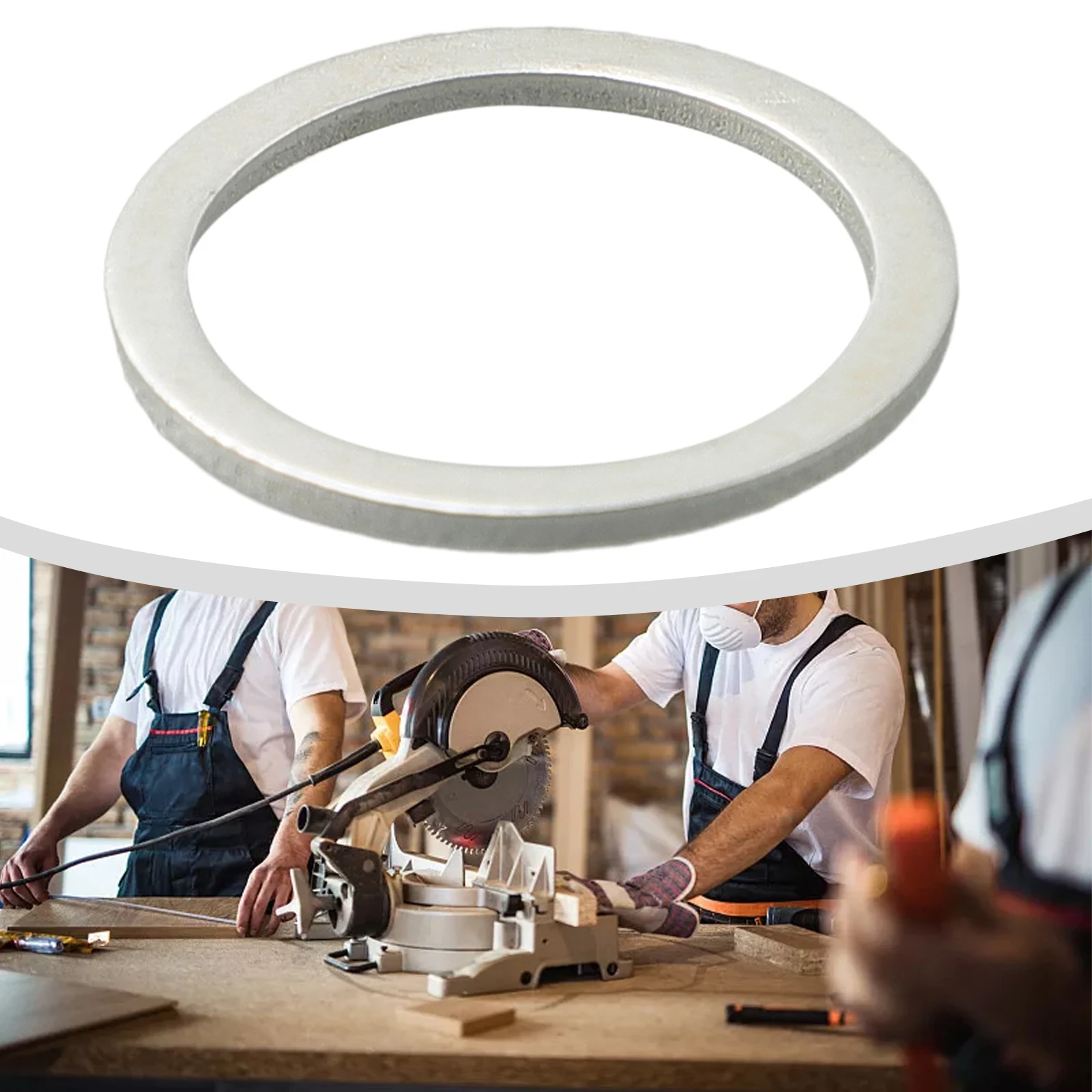 Rediction Ring Circular Saw Ring Circular Saw Blade Conversion Different Angle For Grinder Metal Multi-Size Silver 1 Pc
Rediction Ring Circular Saw Ring Circular Saw Blade Conversion Different Angle For Grinder Metal Multi-Size Silver 1 Pc