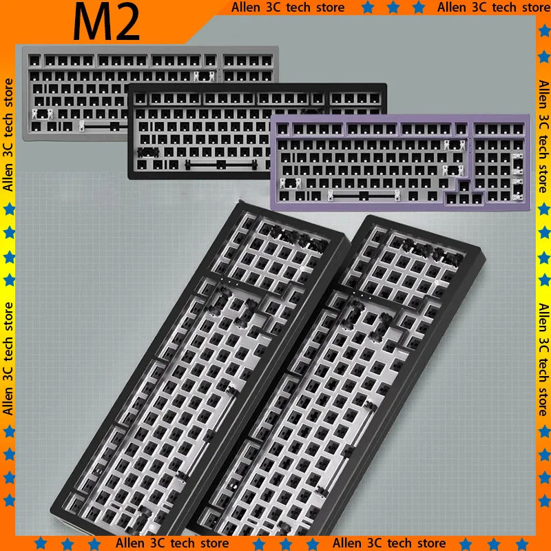 Akko Monsgeek M2 Mechanical Keyboard Kit QMK Aluminum Alloy 98-key Hot Swap Dynamic RGB NKey Rollover Gasket Gaming Keyboard Kit
Akko Monsgeek M2 Mechanical Keyboard Kit QMK Aluminum Alloy 98-key Hot Swap Dynamic RGB NKey Rollover Gasket Gaming Keyboard Kit
