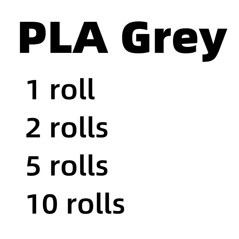 JAYO 1/2/5/10KG 3D Printer PLA Filament 1.75mm±0.02 PLA Grey Filament as 3D Printing MaterialHigh Quality For 3D Printer&Pen
JAYO 1/2/5/10KG 3D Printer PLA Filament 1.75mm±0.02 PLA Grey Filament as 3D Printing MaterialHigh Quality For 3D Printer&Pen