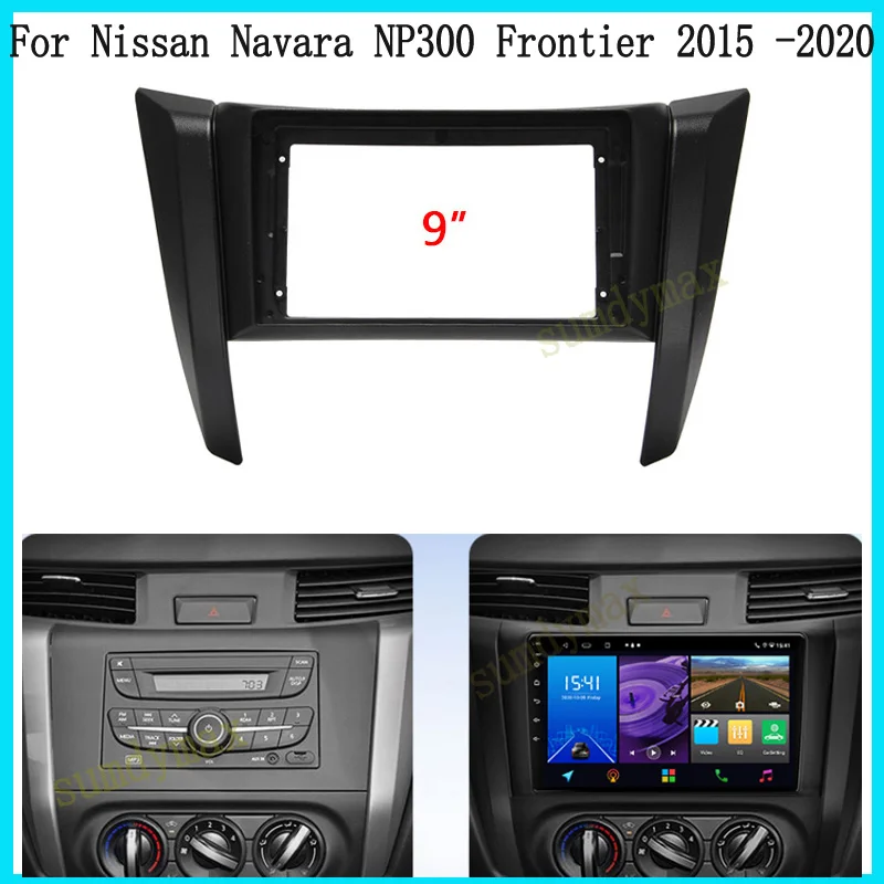 Рамка для автомобильного радиоприемника 2 Din для Nissan Navara NP300 Frontier 2014-2021, комплект для радиоприемника Android, панель для приборной панели, рамка для автомобильной панели
Рамка для автомобильного радиоприемника 2 Din для Nissan Navara NP300 Frontier 2014-2021, комплект для радиоприемника Android, панель для приборной панели, рамка для автомобильной панели