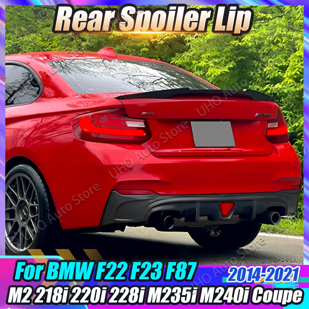 Для BMW F22 F23 F87 M2 218i 220i 228i M235i M240i 2014-2021 M4 Стиль Автомобильный задний багажник губа задний спойлер Комплект крыльев кузова отделка тюнинг
Для BMW F22 F23 F87 M2 218i 220i 228i M235i M240i 2014-2021 M4 Стиль Автомобильный задний багажник губа задний спойлер Комплект крыльев кузова отделка тюнинг