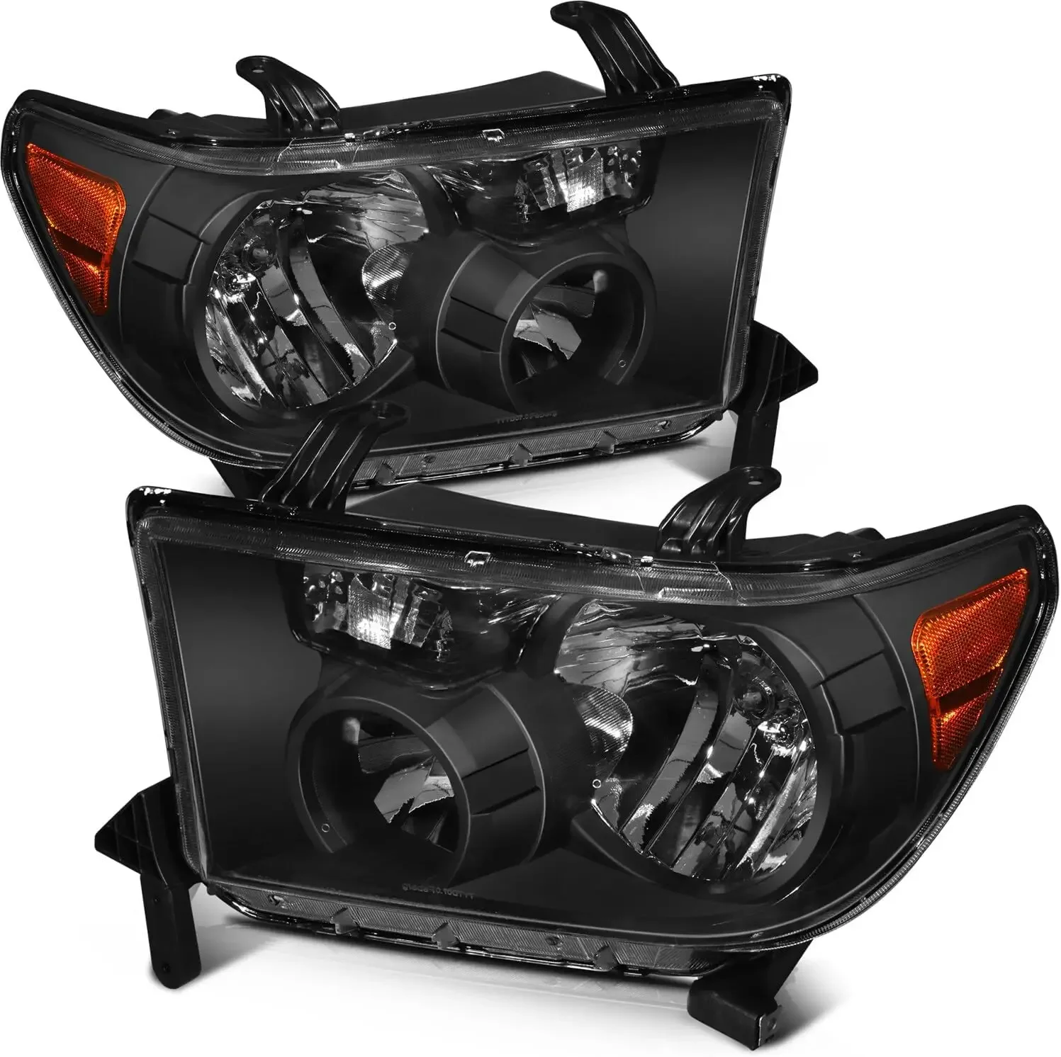 Комплект фар Sulinso для Toyota Sequoia 2008-2017 для Toyota Tundra 2007-2013, черный корпус, янтарный отражатель, прозрачный объектив
Комплект фар Sulinso для Toyota Sequoia 2008-2017 для Toyota Tundra 2007-2013, черный корпус, янтарный отражатель, прозрачный объектив