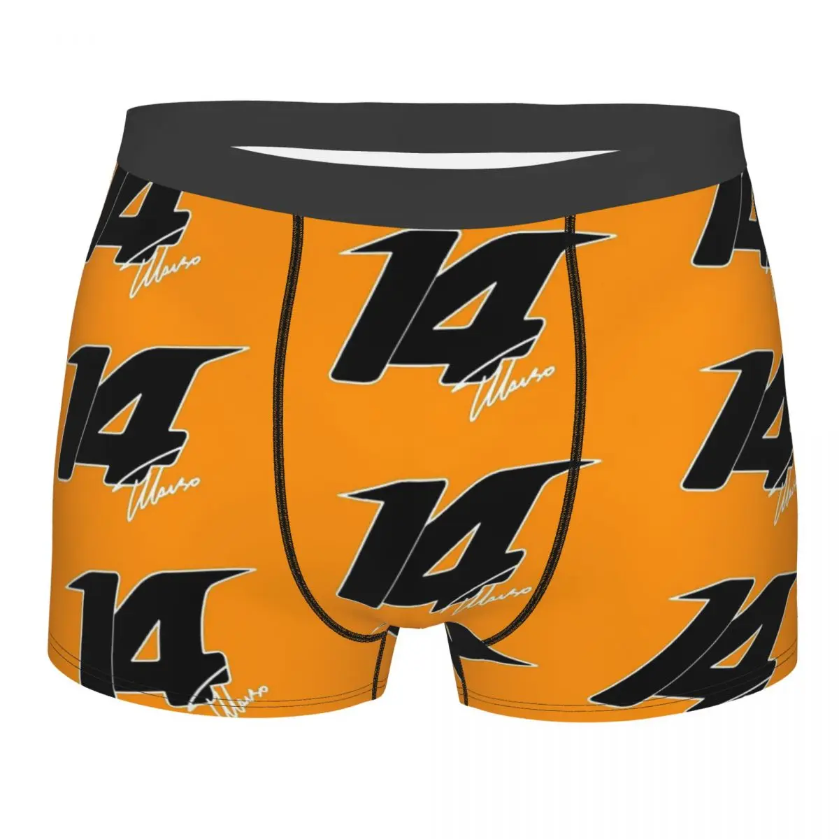 

Fernando Alonso 14 Men Printed Boxer Briefs Underpants Accessories Outfits Highly Breathable High Quality Gift Idea