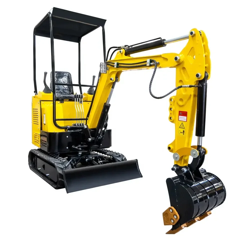 

Hot selling small household engineering hydraulic crawler excavator 0.8 tons 1.5 tons 1 ton spiral drill crushing hammer tool