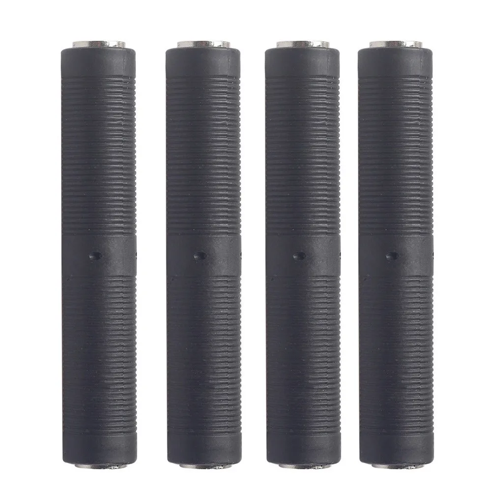 4PCS Female To Female (1/4 Inch) 6.35mm Jack Connector Mic Coupler Audio Adapter Guitar Musical Instruments Accessories 80mm*14m
4PCS Female To Female (1/4 Inch) 6.35mm Jack Connector Mic Coupler Audio Adapter Guitar Musical Instruments Accessories 80mm*14m