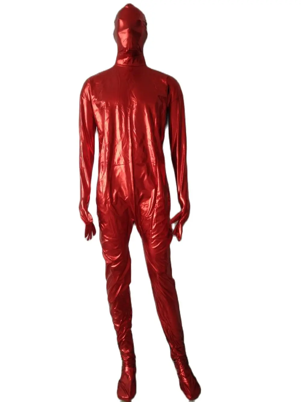 Sexy unisex red color Shiny Metallic Catsuit Lady Leotard Catsuit black Zipper with hood 8style can choose
Sexy unisex red color Shiny Metallic Catsuit Lady Leotard Catsuit black Zipper with hood 8style can choose
