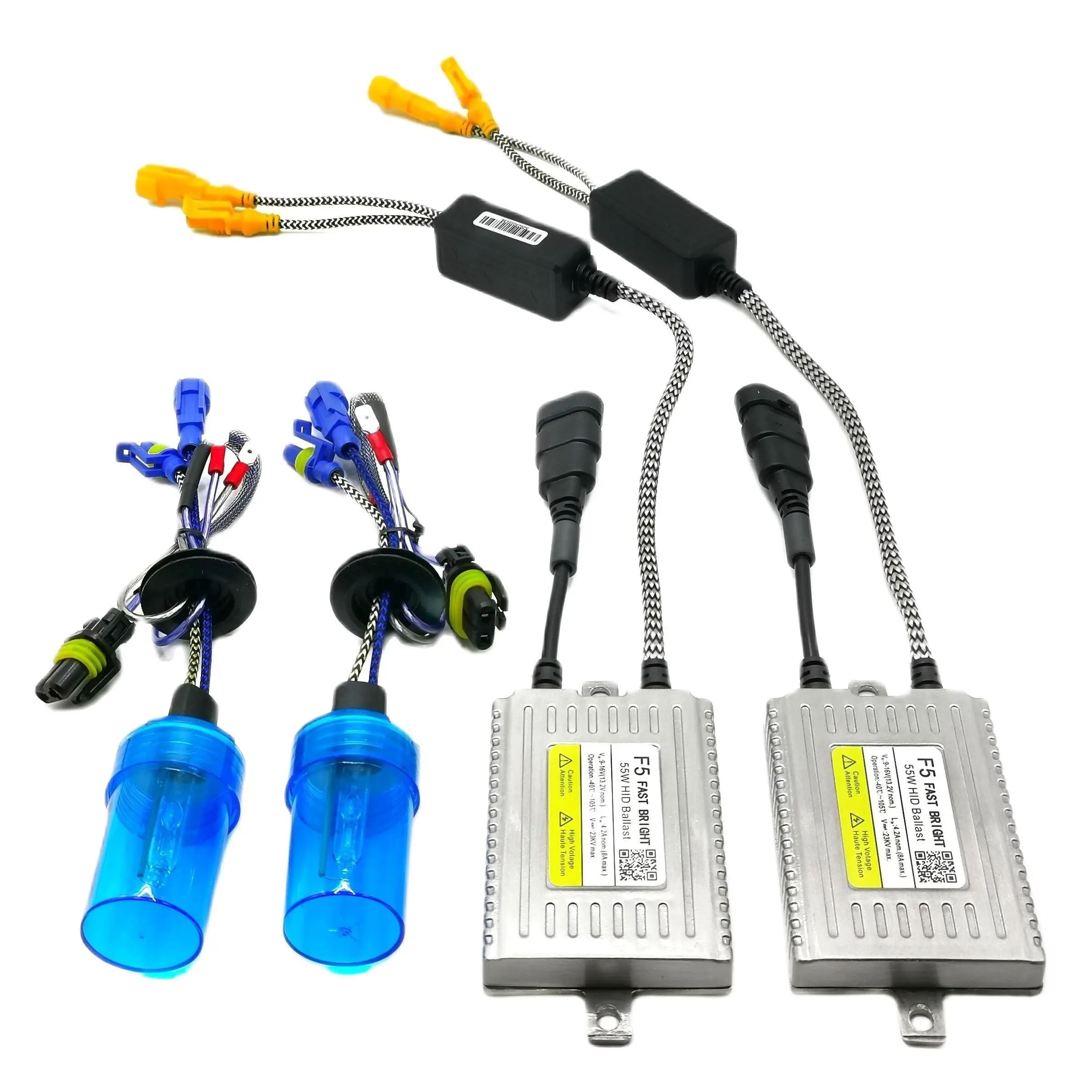 

Genuine DLT F5 55W Kit H1 H3 H7 HB3 HB4 Xenon Globes 9005 9006 H8 H9 H11 D2H Premium 12V AC Ballasts Reactors Cars HID Bulbs