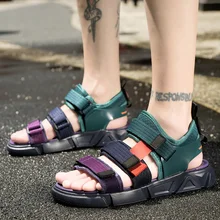 2022 New Men's Summer Beach Sandals Fashion Purple Designer Sandals For Men Shoes Casual Flat Roman Sandals Man Sandalias Hombre
2022 New Men's Summer Beach Sandals Fashion Purple Designer Sandals For Men Shoes Casual Flat Roman Sandals Man Sandalias Hombre