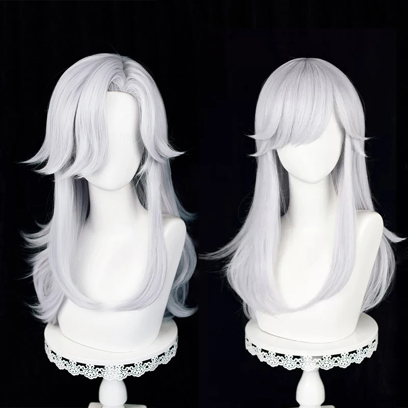 High Quality Game Genshin Impact Cyno Cosplay Wig Cyno Sumeru 62cm Long Silver White Heat Resistant Hair Anime Wigs + Wig Cap
High Quality Game Genshin Impact Cyno Cosplay Wig Cyno Sumeru 62cm Long Silver White Heat Resistant Hair Anime Wigs + Wig Cap