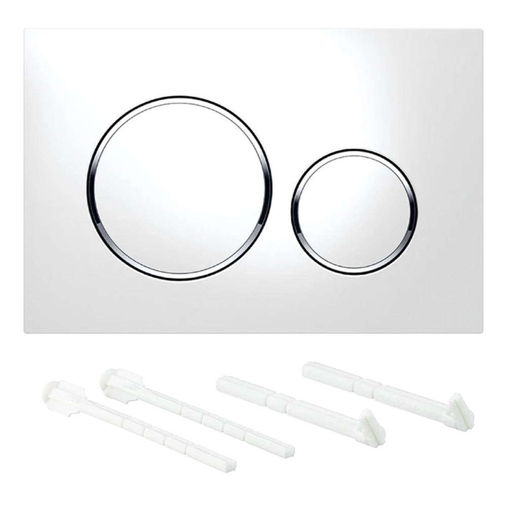 Geberit Sigma20 Dual Flush Plate White Color Chrome Design Rings Plastic Material 24 6*16 4*1 2cm Size Complete Package
Geberit Sigma20 Dual Flush Plate White Color Chrome Design Rings Plastic Material 24 6*16 4*1 2cm Size Complete Package