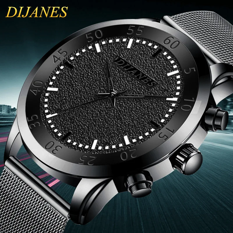 Luxury New Fashion Men's Mesh Belt Watch Men's High-end Leather Belt Quartz Relojes Hombre Replicas De Marcas Lujo
Luxury New Fashion Men's Mesh Belt Watch Men's High-end Leather Belt Quartz Relojes Hombre Replicas De Marcas Lujo
