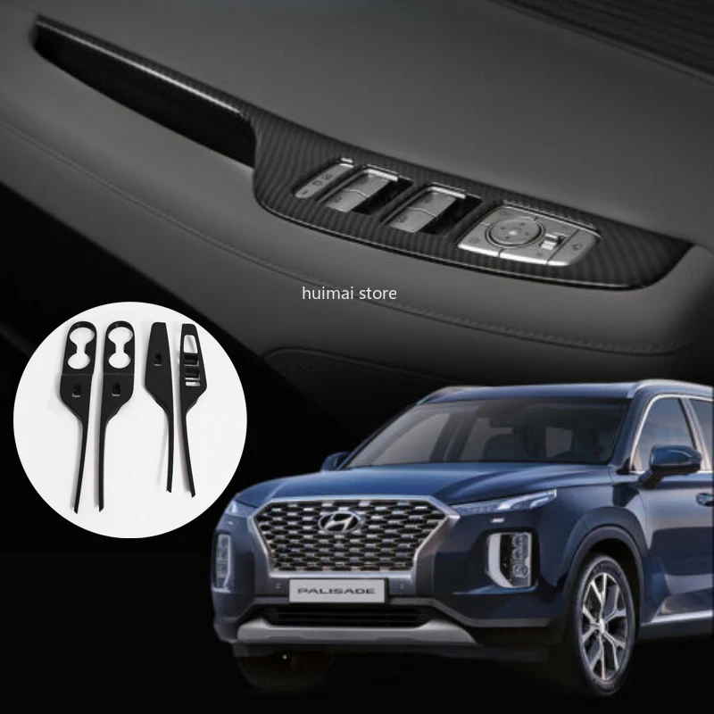 Для Hyundai Palisade 2019-2022 карбоновое волокно автомобильный подъемник для интерьера двери окна стеклянные кнопки переключателя крышка молдинг автомобильные аксессуары
Для Hyundai Palisade 2019-2022 карбоновое волокно автомобильный подъемник для интерьера двери окна стеклянные кнопки переключателя крышка молдинг автомобильные аксессуары