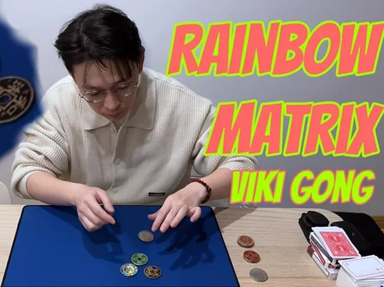 

Rainbow Matrix on Lap by Viki -Magic tricks