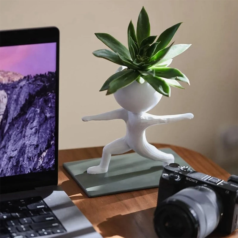 Sporting Succulents Potted Plants Pots Yoga Succulent Planter, Succulent Pots Funny Bulbs Decorations
Sporting Succulents Potted Plants Pots Yoga Succulent Planter, Succulent Pots Funny Bulbs Decorations