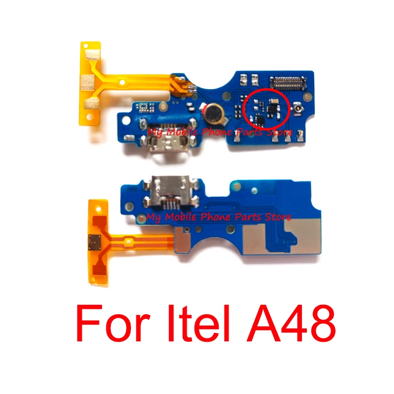 

USB Charging Port Dock Connector Board Flex Cable For Itel A48 USB Charge Charger Board Port Flex Cable Replacement Repair Parts