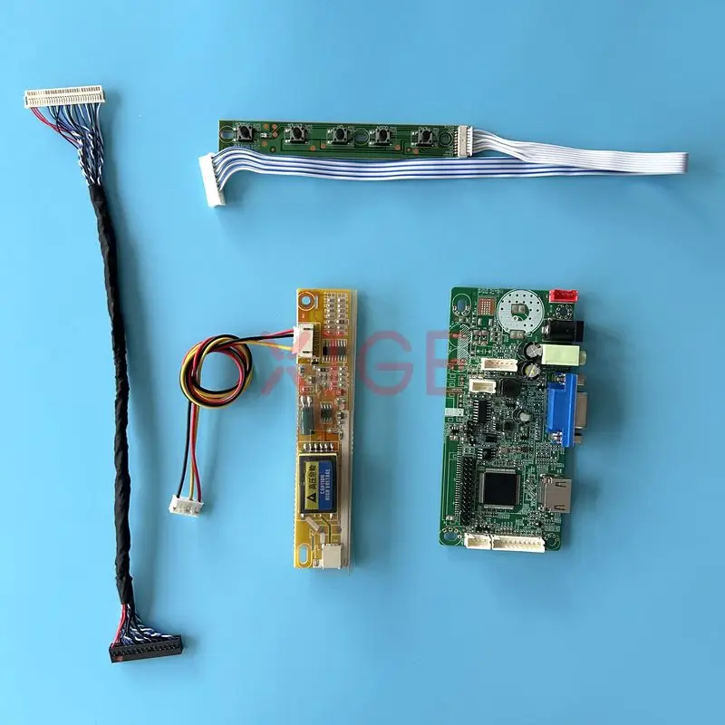 Плата контроллера драйвера ЖК-экрана подходит для Φ LP154WE2-TL дисплей DIY Kit 1CCFL LVDS 30 Pin VGA HDMI-Совместимость 1680*1050
Плата контроллера драйвера ЖК-экрана подходит для Φ LP154WE2-TL дисплей DIY Kit 1CCFL LVDS 30 Pin VGA HDMI-Совместимость 1680*1050