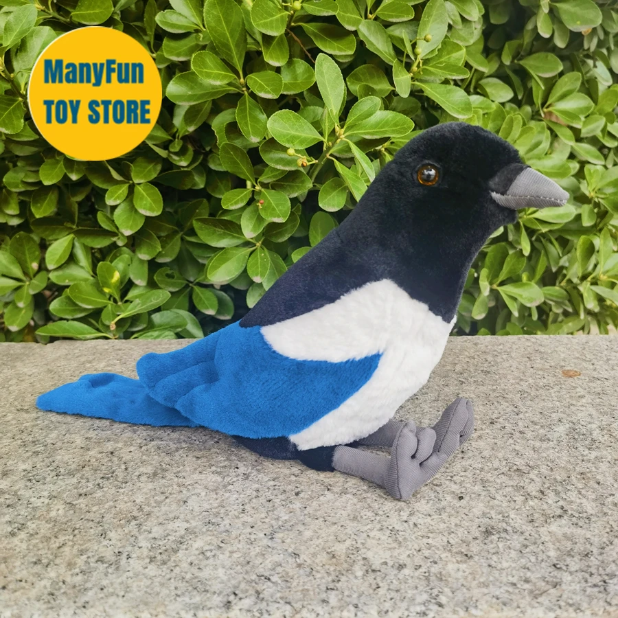 Magpie High Fidelity Anime Cute Plushie Pica pica Bird Plush Toys Lifelike Animals Simulation Stuffed Doll Kawai Toy Gifts Kids
Magpie High Fidelity Anime Cute Plushie Pica pica Bird Plush Toys Lifelike Animals Simulation Stuffed Doll Kawai Toy Gifts Kids