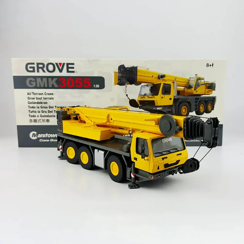 1:50 Scale Model GMK3055 Crane Diecast Alloy Truck Metal Toy Engineering Vehicle Collection Gift Display Decoration For Adult 
1:50 Scale Model GMK3055 Crane Diecast Alloy Truck Metal Toy Engineering Vehicle Collection Gift Display Decoration For Adult