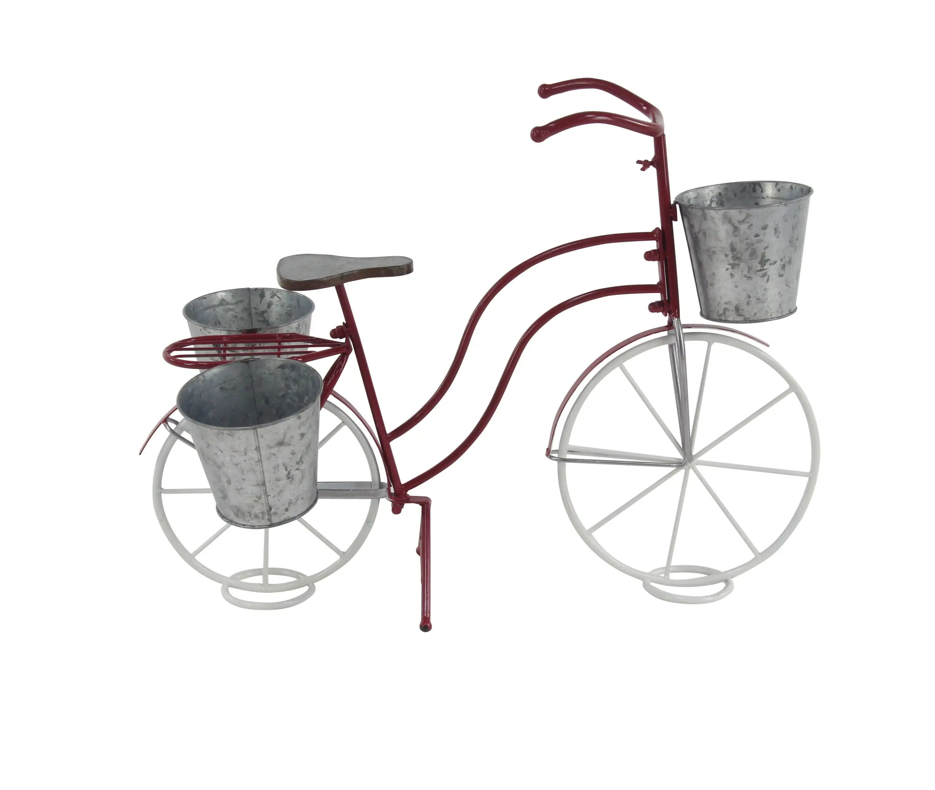 31" x 15" x 23" Red Metal Shelf Potted Display Rack Indoor Outdoor Bike Plant Stand
31" x 15" x 23" Red Metal Shelf Potted Display Rack Indoor Outdoor Bike Plant Stand