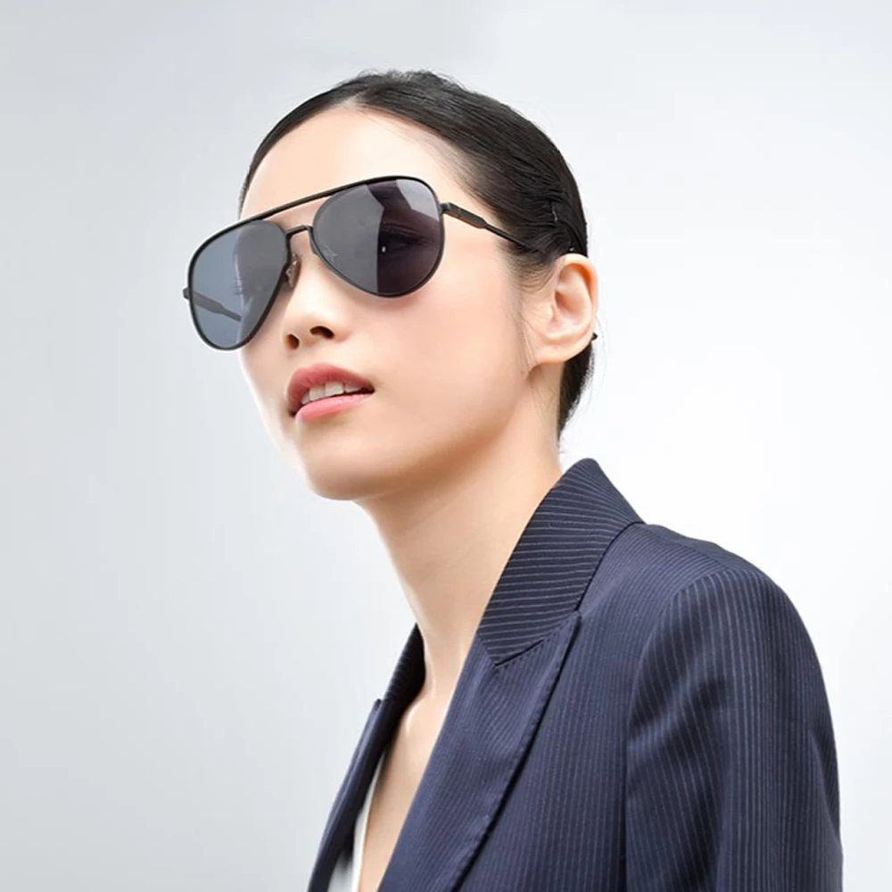 

Origianl Xiaomi Mijia Aviator Pilot Traveler Sunglasses Polarized Lens Sunglasses Cool Mi Life for Man and Woman Life Sunglass