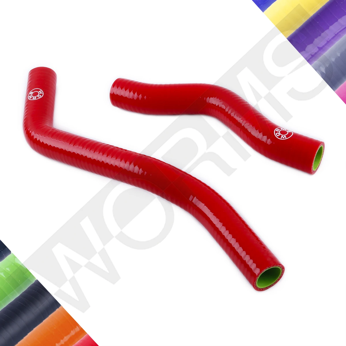 

For 2001-2005 Honda Civic DX LX D17 EX 1.7L Silicone Radiator Coolant Hose Kit 2002 2003 2004