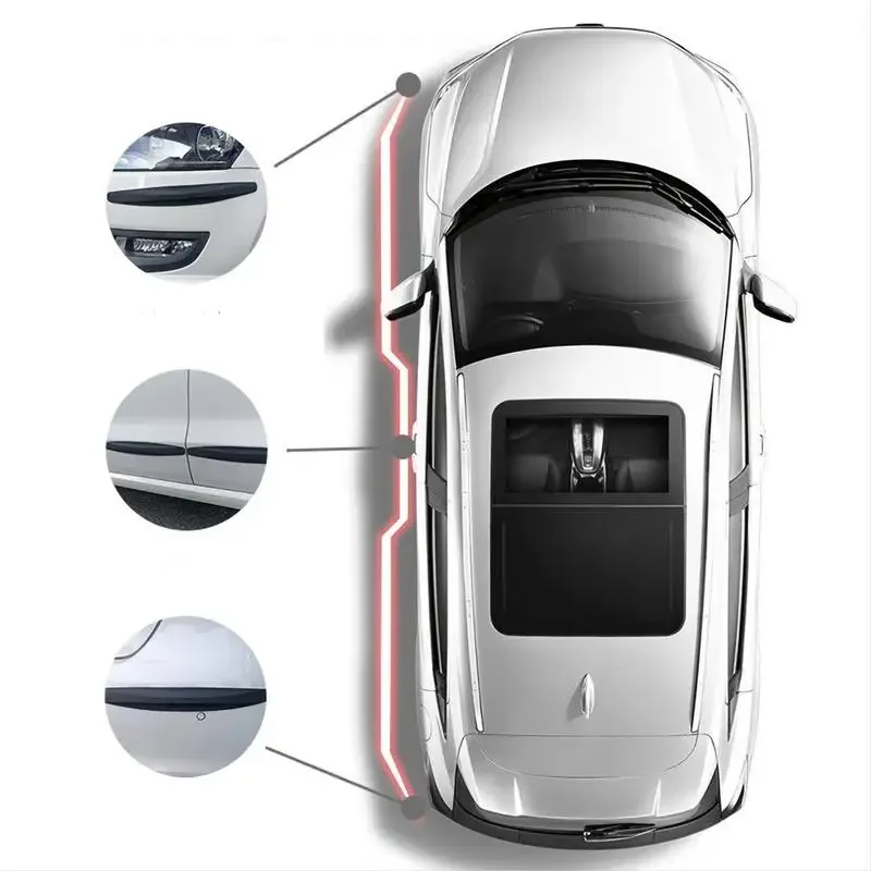 Car Bumper Guard: Universal Anti-Collision Shield Car Bumper Guard: Universal Anti-Collision Shield
