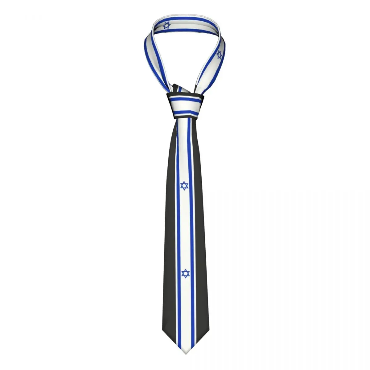 Israel Stripe Flag Neckties Men's Personalized Silk Patriotic Neck Tie for Business
Israel Stripe Flag Neckties Men's Personalized Silk Patriotic Neck Tie for Business