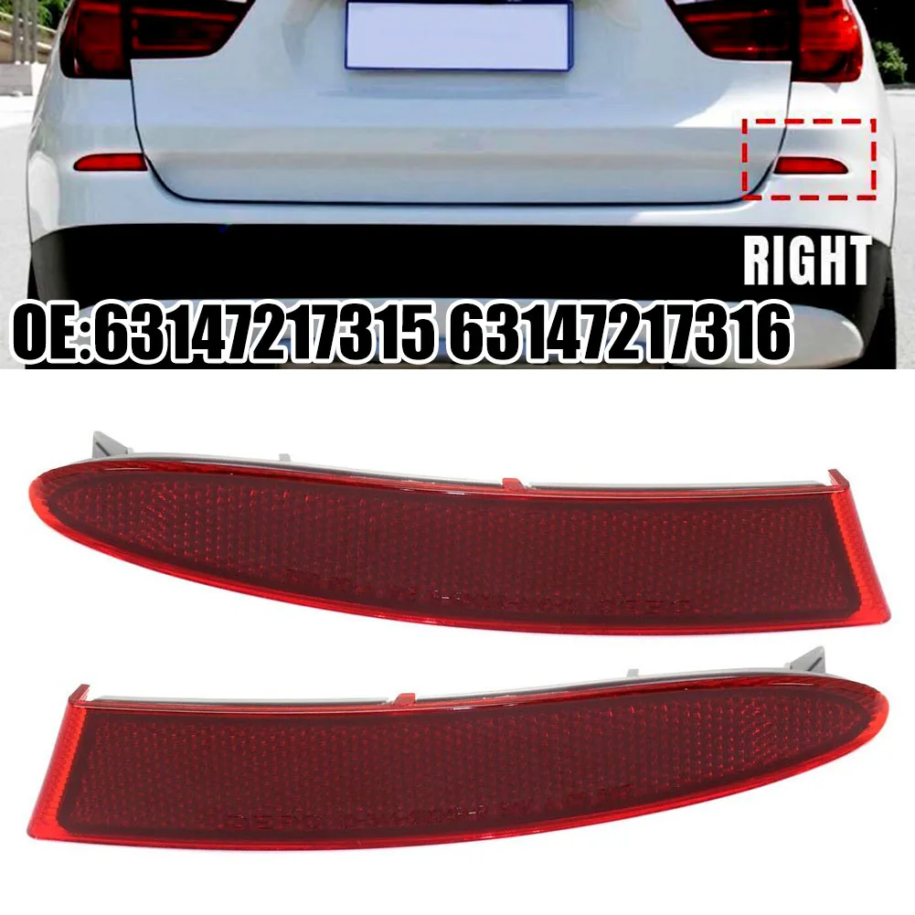2pcs Rear Bumper Reflectors Warning Light Len Car Accessories Plastic Red Fit For BMW X3 2011-2017 63147217315 63147217316
2pcs Rear Bumper Reflectors Warning Light Len Car Accessories Plastic Red Fit For BMW X3 2011-2017 63147217315 63147217316