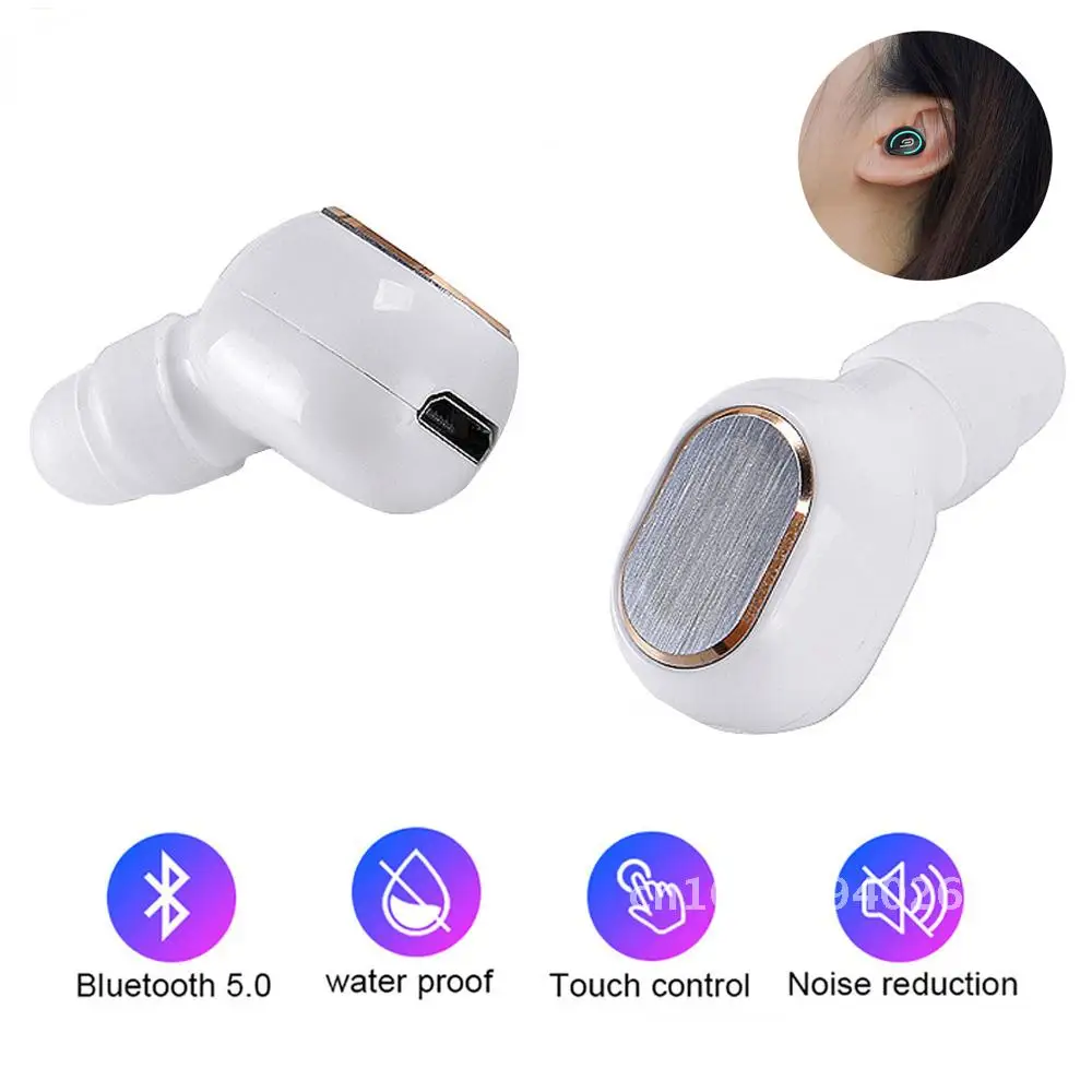 Wireless Earphone Bluetooth-compatible Sport Earbuds Mini Earphone for iPhone In Ear Stereo Headset With Mic for Xiaomi
Wireless Earphone Bluetooth-compatible Sport Earbuds Mini Earphone for iPhone In Ear Stereo Headset With Mic for Xiaomi