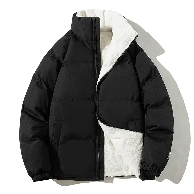 Winter Men's Plush Thick Down Cotton Jacket new Harajuku Retro Warm Jacket Solid Color Loose Cotton Coat Urban Boy Versatile Top
Winter Men's Plush Thick Down Cotton Jacket new Harajuku Retro Warm Jacket Solid Color Loose Cotton Coat Urban Boy Versatile Top