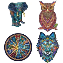 Creative Animal Wooden Puzzles Horse Owl Wooden Jigsaw Puzzle for Adults Wood Jigsaw Puzzl Educational Toys For Kids Adults
Creative Animal Wooden Puzzles Horse Owl Wooden Jigsaw Puzzle for Adults Wood Jigsaw Puzzl Educational Toys For Kids Adults