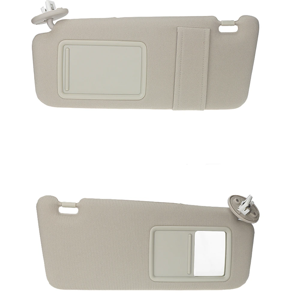 

Beige Sun Visor For Toyota Venza 2009-2016 With Sunroof Left Driver Car Right Side Sunshade Front Window Cover Shade Sunvisor